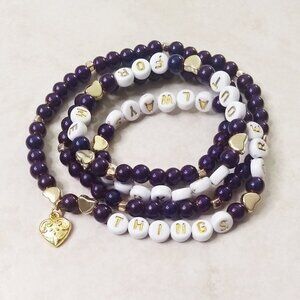 THINGS ARE ALWAYS WORKING OUT FOR ME! Law of Attraction - Purple Wrap Bracelet